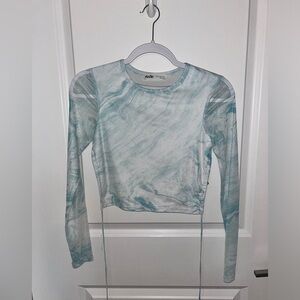 Elodie Open Back Mesh Top